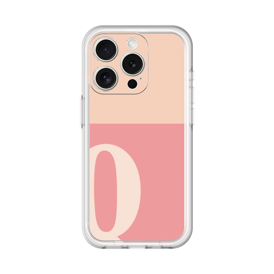 Slim Protection Premium Case［ オリジナル - initial two tone - Q pink ］