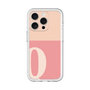 Slim Protection Premium Case［ オリジナル - initial two tone - Q pink ］
