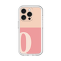 Slim Protection Premium Case［ オリジナル - initial two tone - Q pink ］