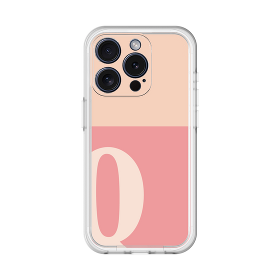 Slim Protection Premium Case［ オリジナル - initial two tone - Q pink ］