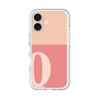 Slim Protection Premium Case［ オリジナル - initial two tone - Q pink ］