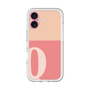 Slim Protection Premium Case［ オリジナル - initial two tone - Q pink ］