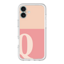 Slim Protection Premium Case［ オリジナル - initial two tone - Q pink ］
