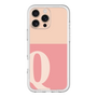 Slim Protection Premium Case［ オリジナル - initial two tone - Q pink ］