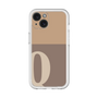Slim Protection Premium Case［ オリジナル - initial two tone - Q brown ］