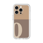 Slim Protection Premium Case［ オリジナル - initial two tone - Q brown ］
