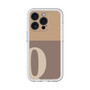 Slim Protection Premium Case［ オリジナル - initial two tone - Q brown ］