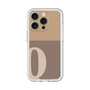 Slim Protection Premium Case［ オリジナル - initial two tone - Q brown ］