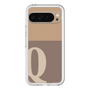 Slim Protection Premium Case［ オリジナル - initial two tone - Q brown ］
