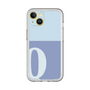 Slim Protection Premium Case［ オリジナル - initial two tone - Q blue ］