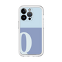 Slim Protection Premium Case［ オリジナル - initial two tone - Q blue ］