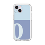 Slim Protection Premium Case［ オリジナル - initial two tone - Q blue ］