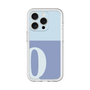 Slim Protection Premium Case［ オリジナル - initial two tone - Q blue ］