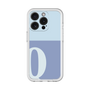 Slim Protection Premium Case［ オリジナル - initial two tone - Q blue ］