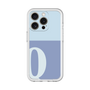 Slim Protection Premium Case［ オリジナル - initial two tone - Q blue ］