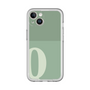 Slim Protection Premium Case［ オリジナル - initial two tone - Q green ］