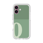 Slim Protection Premium Case［ オリジナル - initial two tone - Q green ］