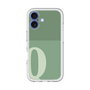 Slim Protection Premium Case［ オリジナル - initial two tone - Q green ］