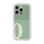 Slim Protection Premium Case［ オリジナル - initial two tone - Q green ］