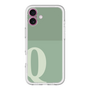 Slim Protection Premium Case［ オリジナル - initial two tone - Q green ］