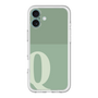 Slim Protection Premium Case［ オリジナル - initial two tone - Q green ］