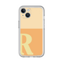 Slim Protection Premium Case［ オリジナル - initial two tone - R orange ］