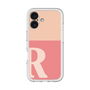 Slim Protection Premium Case［ オリジナル - initial two tone - R pink ］