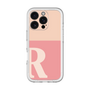 Slim Protection Premium Case［ オリジナル - initial two tone - R pink ］