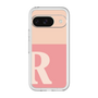 Slim Protection Premium Case［ オリジナル - initial two tone - R pink ］