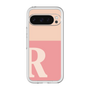 Slim Protection Premium Case［ オリジナル - initial two tone - R pink ］