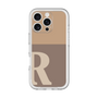Slim Protection Premium Case［ オリジナル - initial two tone - R brown ］