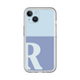 Slim Protection Premium Case［ オリジナル - initial two tone - R blue ］