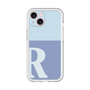 Slim Protection Premium Case［ オリジナル - initial two tone - R blue ］
