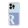 Slim Protection Premium Case［ オリジナル - initial two tone - R blue ］