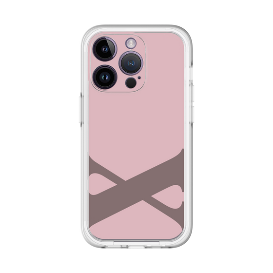 Slim Protection Premium Case［ オリジナル - initial color - X dusty pink ］