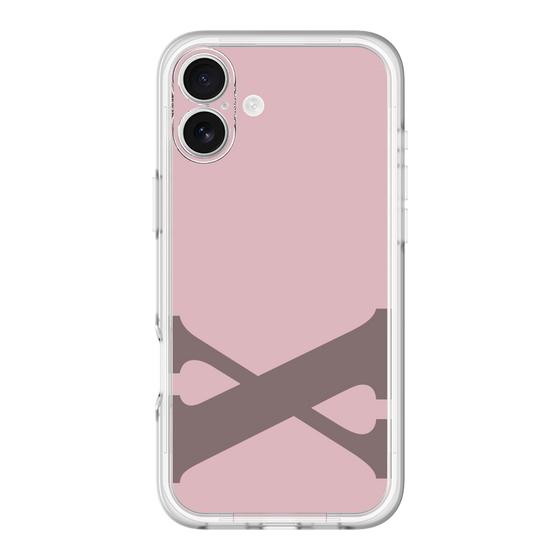 Slim Protection Premium Case［ オリジナル - initial color - X dusty pink ］