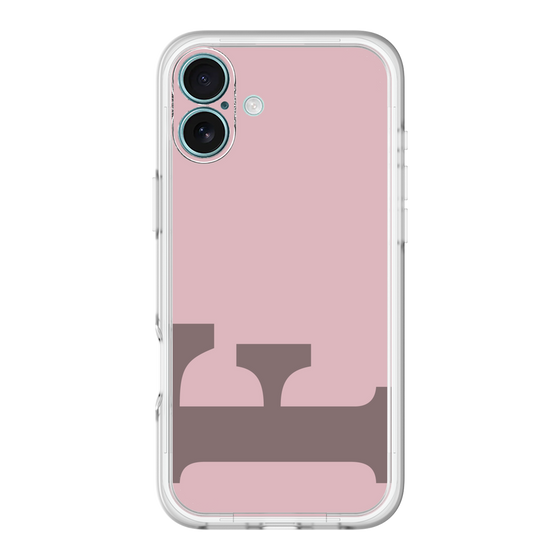 Slim Protection Premium Case［ オリジナル - initial color - F dusty pink ］