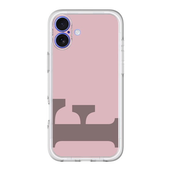 Slim Protection Premium Case［ オリジナル - initial color - F dusty pink ］