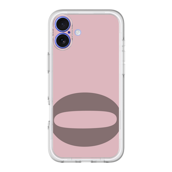 Slim Protection Premium Case［ オリジナル - initial color - Q dusty pink ］