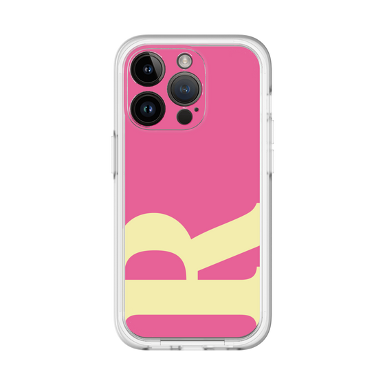 Slim Protection Premium Case［ オリジナル - initial color - R pink ］