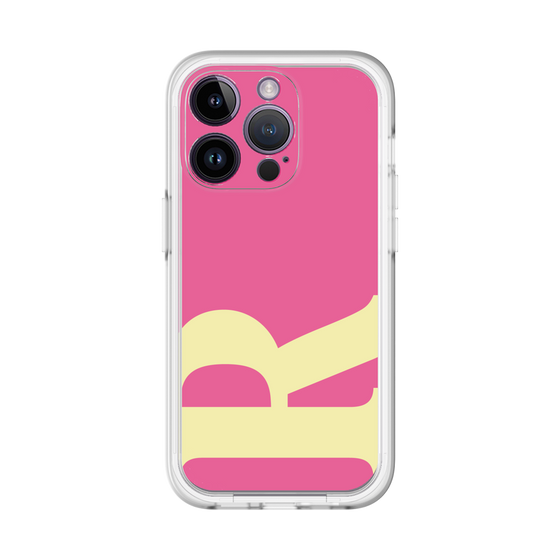 Slim Protection Premium Case［ オリジナル - initial color - R pink ］