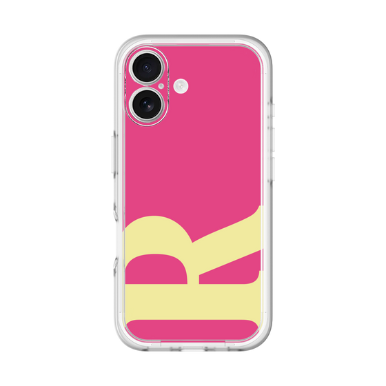 Slim Protection Premium Case［ オリジナル - initial color - R pink ］