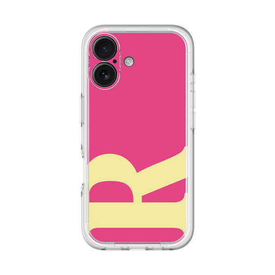 Slim Protection Premium Case［ オリジナル - initial color - R pink ］