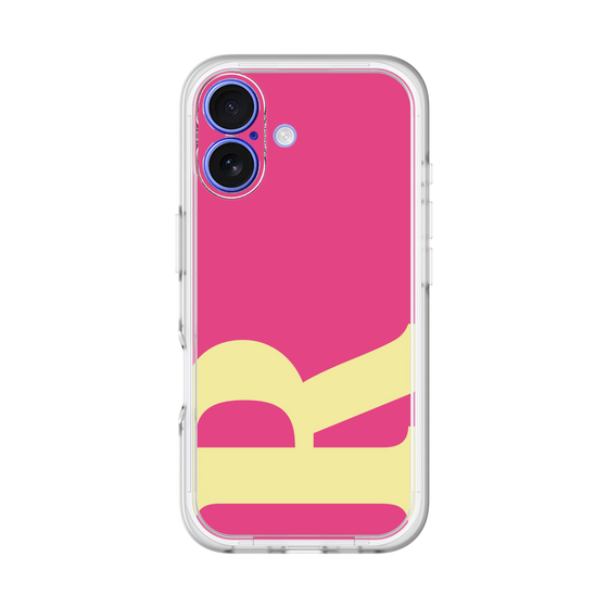 Slim Protection Premium Case［ オリジナル - initial color - R pink ］