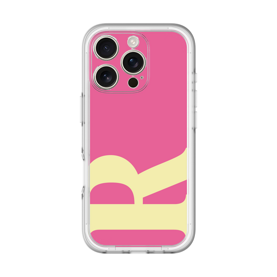 Slim Protection Premium Case［ オリジナル - initial color - R pink ］