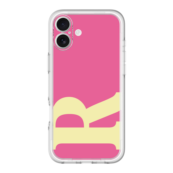 Slim Protection Premium Case［ オリジナル - initial color - R pink ］