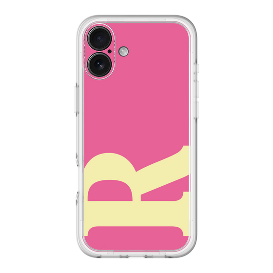 Slim Protection Premium Case［ オリジナル - initial color - R pink ］
