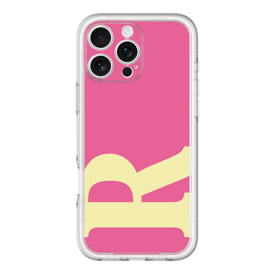Slim Protection Premium Case［ オリジナル - initial color - R pink ］