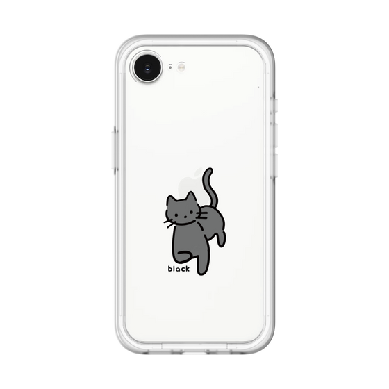 Slim Protection Premium Case［ Original - CASEPLAY Cat - black ］