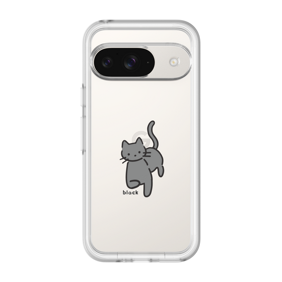 Slim Protection Premium Case［ オリジナル - CASEPLAYネコ - black ］
